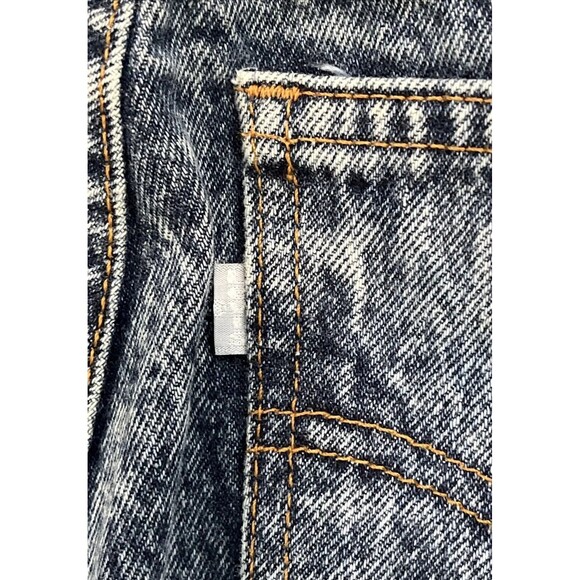 Vintage 28x34 Levis 515 Silver Medal Jeans Acid Denim Made In USA Tag 26x34 - Picture 10 of 12